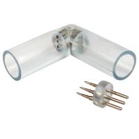 купить Дюралайт коннектор L-образный для дюралайта 3W d13мм в Самаре Дюралайт коннектор L-образный для дюралайта 3W d13мм