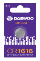 купить Батарейка дисковая CR1616 BL1 Daewoo  в Самаре Батарейка дисковая CR1616 BL1 Daewoo