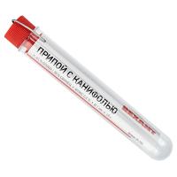 купить Припой ПОС-61 d1мм с канифолью 10г  в Самаре Припой ПОС-61 d1мм с канифолью 10г