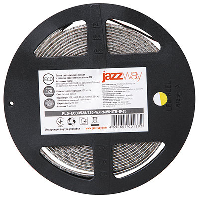 купить Лента свд 12В 6Вт/м 60свд/м 6500К 480лм/м 2835 IP20 Jazzway 5м в Самаре Лента свд 12В 6Вт/м 60свд/м 6500К 480лм/м 2835 IP20 Jazzway 5м