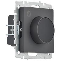 купить Терморегулятор теплого пола скрытая 16А графит IEK Брайт с индикатором в Самаре Терморегулятор теплого пола скрытая 16А графит IEK Брайт с индикатором