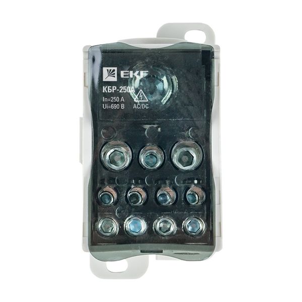 Блок распределительный на DIN-рейку КБР 250А EKF
