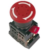 купить Кнопка "Грибок" АЕ-22 красный с фиксатором в Самаре Кнопка "Грибок" АЕ-22 красный с фиксатором