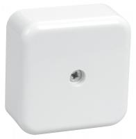 купить Коробка 50*50*20 квадрат белый IP40  без клеммников ИЭК, аналог9208721 в Самаре Коробка 50*50*20 квадрат белый IP40  без клеммников ИЭК, аналог9208721