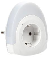 купить Ночник свд 0,5Вт белый с розеткой в Самаре Ночник свд 0,5Вт белый с розеткой