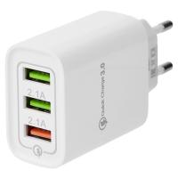купить Устройство зарядное 3USB Rexant белый в Самаре Устройство зарядное 3USB Rexant белый