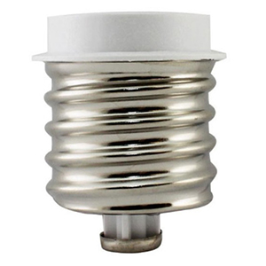 купить Патрон-переходник E40-E27 пластик белый TDM в Самаре Патрон-переходник E40-E27 пластик белый TDM