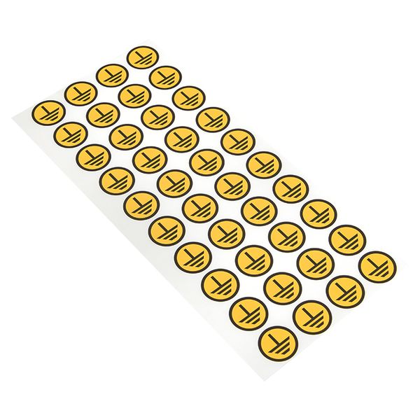 купить Самоклеящаяся этикетка "Заземление" 20*20мм EKF в Самаре Самоклеящаяся этикетка "Заземление" 20*20мм EKF