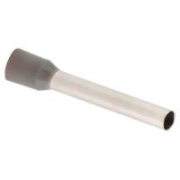 купить Наконечник-гильза 4,0-18 изолированный серый НШВИ EKF 50шт в Самаре Наконечник-гильза 4,0-18 изолированный серый НШВИ EKF 50шт