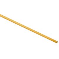 Трубка ТУТ 1,6/0,5мм желтый 1м с клеем 