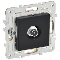 купить Сканди черный розетка TV оконечная скрытая 1-ая в Самаре Сканди черный розетка TV оконечная скрытая 1-ая