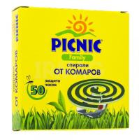 купить Спирали от комаров Picnic 10шт в Самаре Спирали от комаров Picnic 10шт