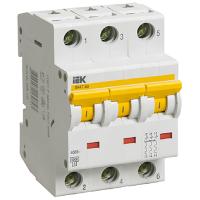 купить Автомат 3Р 10А D 6кА ВА47-60 IEK в Самаре Автомат 3Р 10А D 6кА ВА47-60 IEK