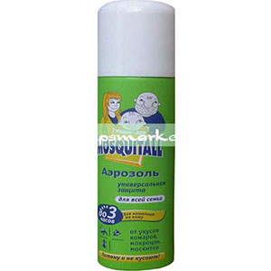 Аэрозоль от комаров 150мл Mosquitall
