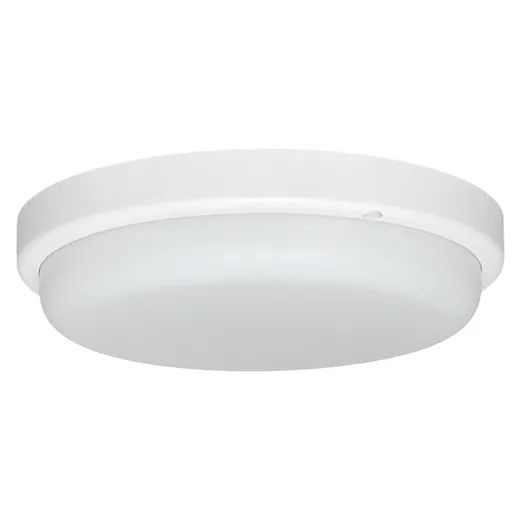 Светильник ДПП 24Вт 4000К 1800лм круг белый IP65 ДПО-1006 EKF 