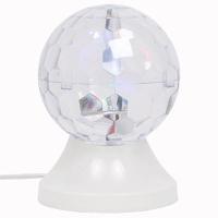 купить Светильник-проектор свд Диско Шар 3,5Вт RGB d100мм белый в Самаре Светильник-проектор свд Диско Шар 3,5Вт RGB d100мм белый