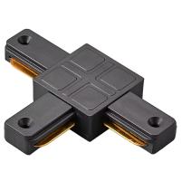 купить Соединитель " T " для однофазного трека черный Jazzway пластик в Самаре Соединитель " T " для однофазного трека черный Jazzway пластик