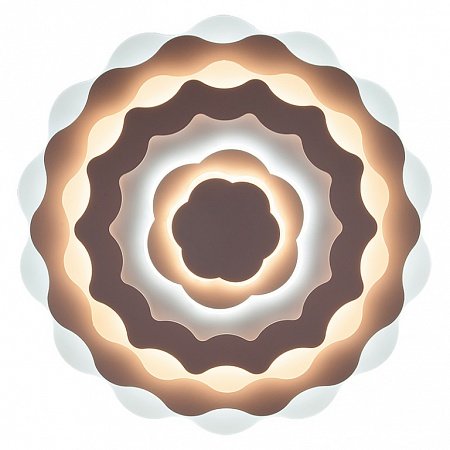 купить Светильник потолочный (люстра) свд 115Вт 3000К-4000К-6000К 5700лм белый пульт диммер Fiera в Самаре Светильник потолочный (люстра) свд 115Вт 3000К-4000К-6000К 5700лм белый пульт диммер Fiera