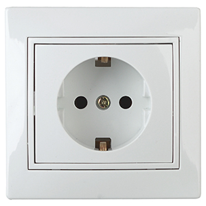 купить Плано белый розетка скрытая 1-мест заземление IP20  в Самаре Плано белый розетка скрытая 1-мест заземление IP20