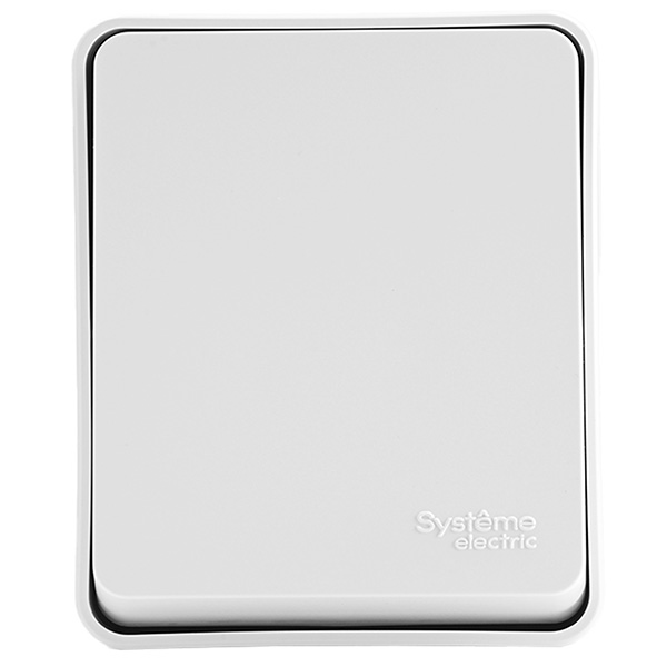 AtlasDesign Profi54 белый выключатель 1кл открытая 10А IP54 