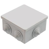 купить Коробка 100*100*50 квадрат серый IP55 PlexUp в Самаре Коробка 100*100*50 квадрат серый IP55 PlexUp