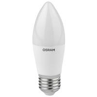 купить Лампа свеча свд Е27 10Вт 4000К 800лм B75 матовая Osram LED Value black в Самаре Лампа свеча свд Е27 10Вт 4000К 800лм B75 матовая Osram LED Value black