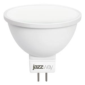 купить Лампа свд 220В GU5.3 7Вт 3000К 520лм MR16 матовая Jazzway  в Самаре Лампа свд 220В GU5.3 7Вт 3000К 520лм MR16 матовая Jazzway