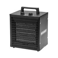 купить Тепловая пушка 3000Вт 220В 450м3/ч квадрат черный Rexant  в Самаре Тепловая пушка 3000Вт 220В 450м3/ч квадрат черный Rexant