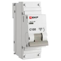 купить Автомат 1Р 100А C 10кА ВА47-100 EKF PROxima  в Самаре Автомат 1Р 100А C 10кА ВА47-100 EKF PROxima