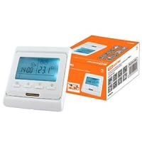 купить Терморегулятор теплого пола скрытая 16А программируемый белый TDM в Самаре Терморегулятор теплого пола скрытая 16А программируемый белый TDM