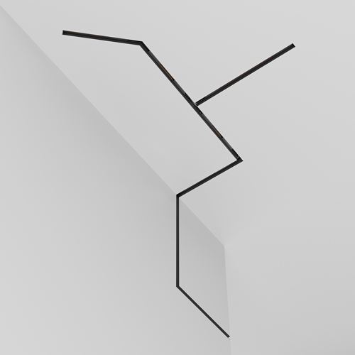 Шинопровод встраиваемый магнитный 3м черный Maytoni 