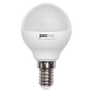 купить Лампа свд 220В E14 7Вт 5000К 560лм шар G45 матовая Jazzway в Самаре Лампа свд 220В E14 7Вт 5000К 560лм шар G45 матовая Jazzway