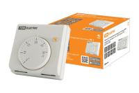 купить Терморегулятор воздуха открытая 10А белый TDM +5…+30°С в Самаре Терморегулятор воздуха открытая 10А белый TDM +5…+30°С