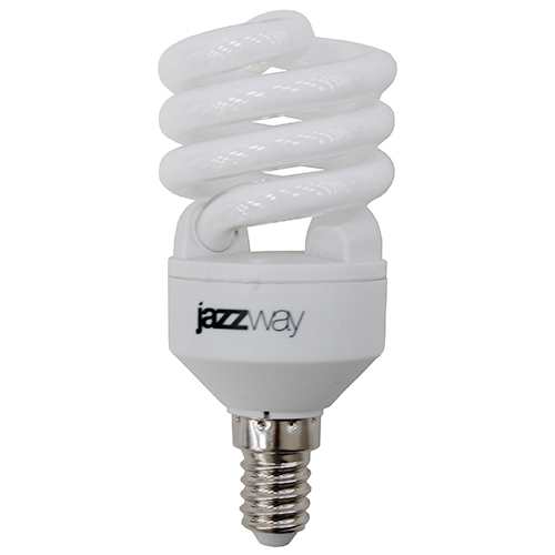 купить Лампа клл E14 15Вт 2700К 700лм спираль Jazzway  в Самаре Лампа клл E14 15Вт 2700К 700лм спираль Jazzway