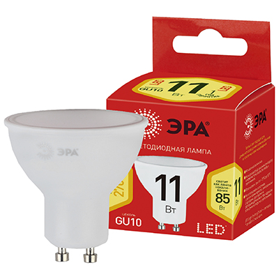 купить Лампа свд 220В GU10 10Вт 4000К 1000лм MR16 матовая ЭРА Green Line в Самаре Лампа свд 220В GU10 10Вт 4000К 1000лм MR16 матовая ЭРА Green Line