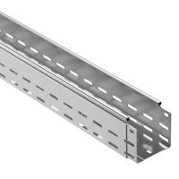 купить Лоток перфорированный 100*150мм 0,8мм IEK 3м в Самаре Лоток перфорированный 100*150мм 0,8мм IEK 3м