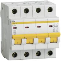 Автомат 4Р 20А C 4,5кА ВА47-29 IEK 