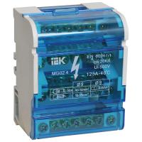 купить Шина нулевая 4*7 7групп в корпусе (кросс-модуль) на DIN-рейку/монтажную панель IEK  в Самаре Шина нулевая 4*7 7групп в корпусе (кросс-модуль) на DIN-рейку/монтажную панель IEK