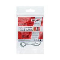 купить Шуруп полукольцо 4*30мм цинк 4шт в Самаре Шуруп полукольцо 4*30мм цинк 4шт