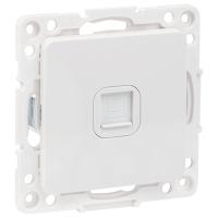 купить Стокгольм белый розетка RJ45 скрытая 1-ая в Самаре Стокгольм белый розетка RJ45 скрытая 1-ая
