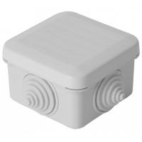 купить Коробка 65*65*45 квадрат серый IP55 PlexUp в Самаре Коробка 65*65*45 квадрат серый IP55 PlexUp