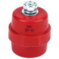 купить Изолятор шины SM40 М8 Uпр=12кВ с болтом IEK в Самаре Изолятор шины SM40 М8 Uпр=12кВ с болтом IEK