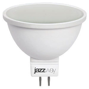 купить Лампа свд 220В GU5.3 9Вт 4000К 720лм MR16 матовая Jazzway  в Самаре Лампа свд 220В GU5.3 9Вт 4000К 720лм MR16 матовая Jazzway