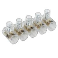 купить Клеммник КЗВИ 40А концевой 5*1 6мм2 прозрачный IEK в Самаре Клеммник КЗВИ 40А концевой 5*1 6мм2 прозрачный IEK