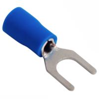купить Наконечник вилка 1,5-2,5мм2 5мм изолированный синий ПВХ НВИ Rexant 100шт в Самаре Наконечник вилка 1,5-2,5мм2 5мм изолированный синий ПВХ НВИ Rexant 100шт