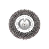 Щетка дисковая для дрели, витая стальная проволока, 75мм KRANZ