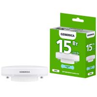 купить Лампа свд 220В GX53 15Вт 6500К 1500лм таблетка матовая GENERICA (IEK) в Самаре Лампа свд 220В GX53 15Вт 6500К 1500лм таблетка матовая GENERICA (IEK)