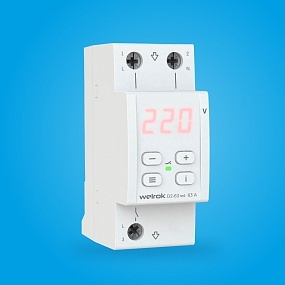 купить Реле напряжения 1ф 63А 2мод D2-63 Welrok RED в Самаре Реле напряжения 1ф 63А 2мод D2-63 Welrok RED