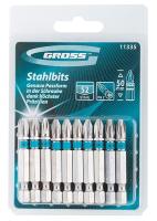 Бита PH2*50 GROSS 10шт сталь S2