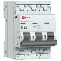 купить Автомат 3Р 25А C 6кА ВА47-63N EKF  в Самаре Автомат 3Р 25А C 6кА ВА47-63N EKF
